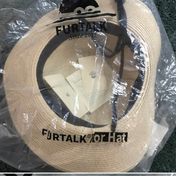 FURTALK Beach Sun Straw Hat UV UPF50 - Picture 4 of 17